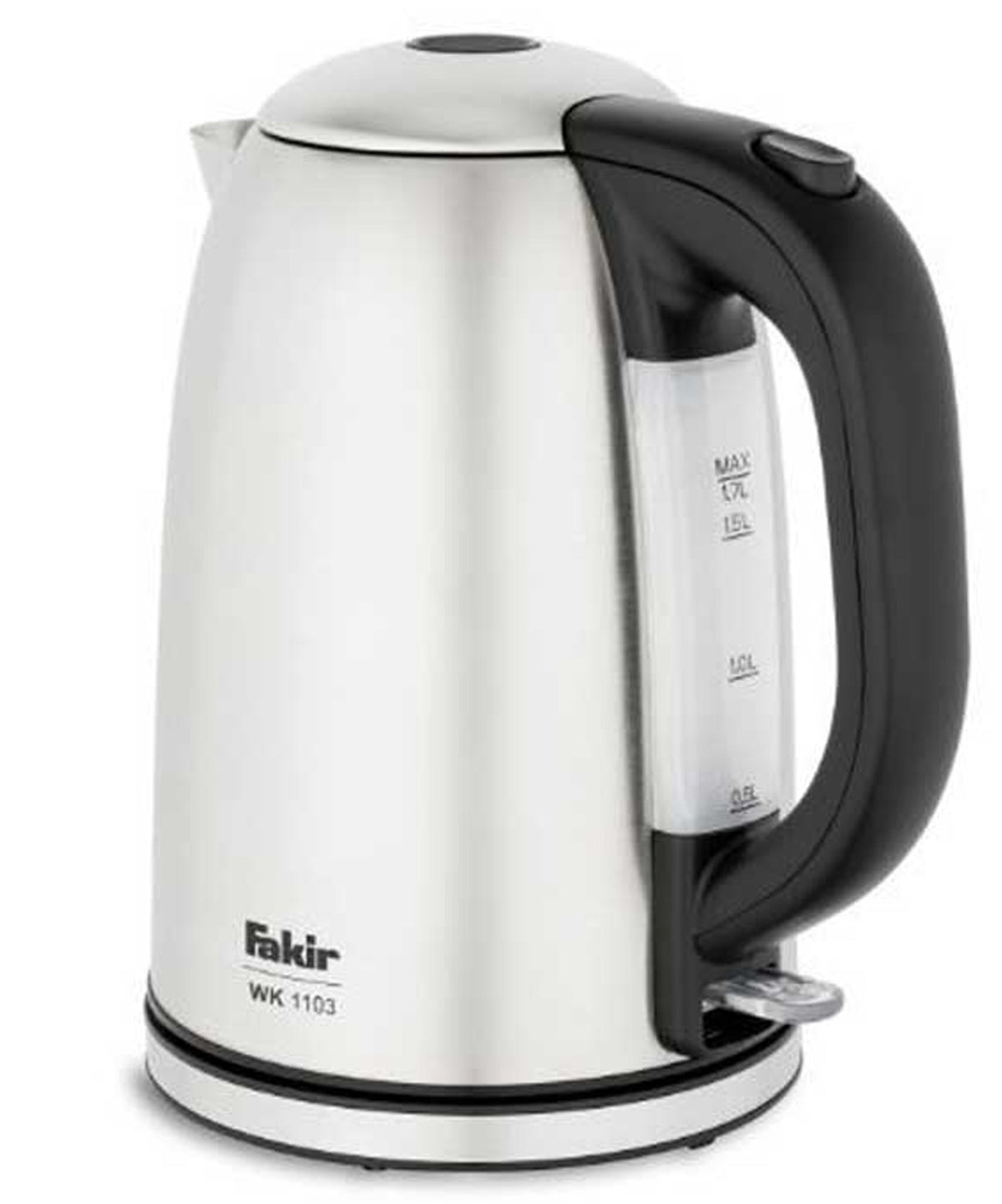 Fakir Stainless Steel Kettle, 1.7Litres, 2200W, WK1103