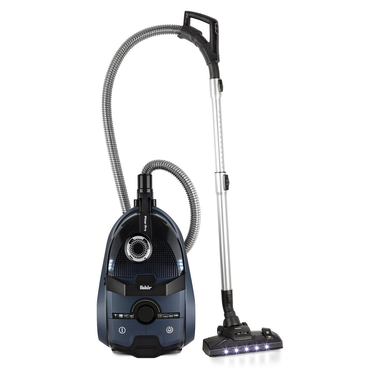 Fakir Filter Pro Bagless Cyclone Vacuum Cleaner Black & Silver, FILTER PRO-BOR
