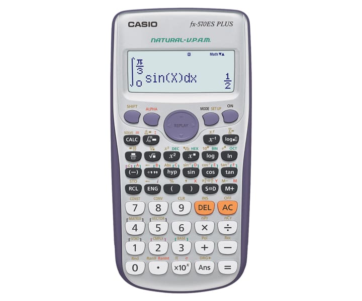 Casio Plus Scientific Calculator, FX570ES