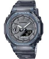 G-Shock Analog & Digital, Black Dial Black Skeleton Resin Band Watch for Women, GMA-S2100SK-1ADR