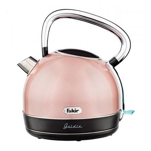 Fakir Goldie Kettle 1.7 Litres, 2200 W, Rose, GOLDIE RS