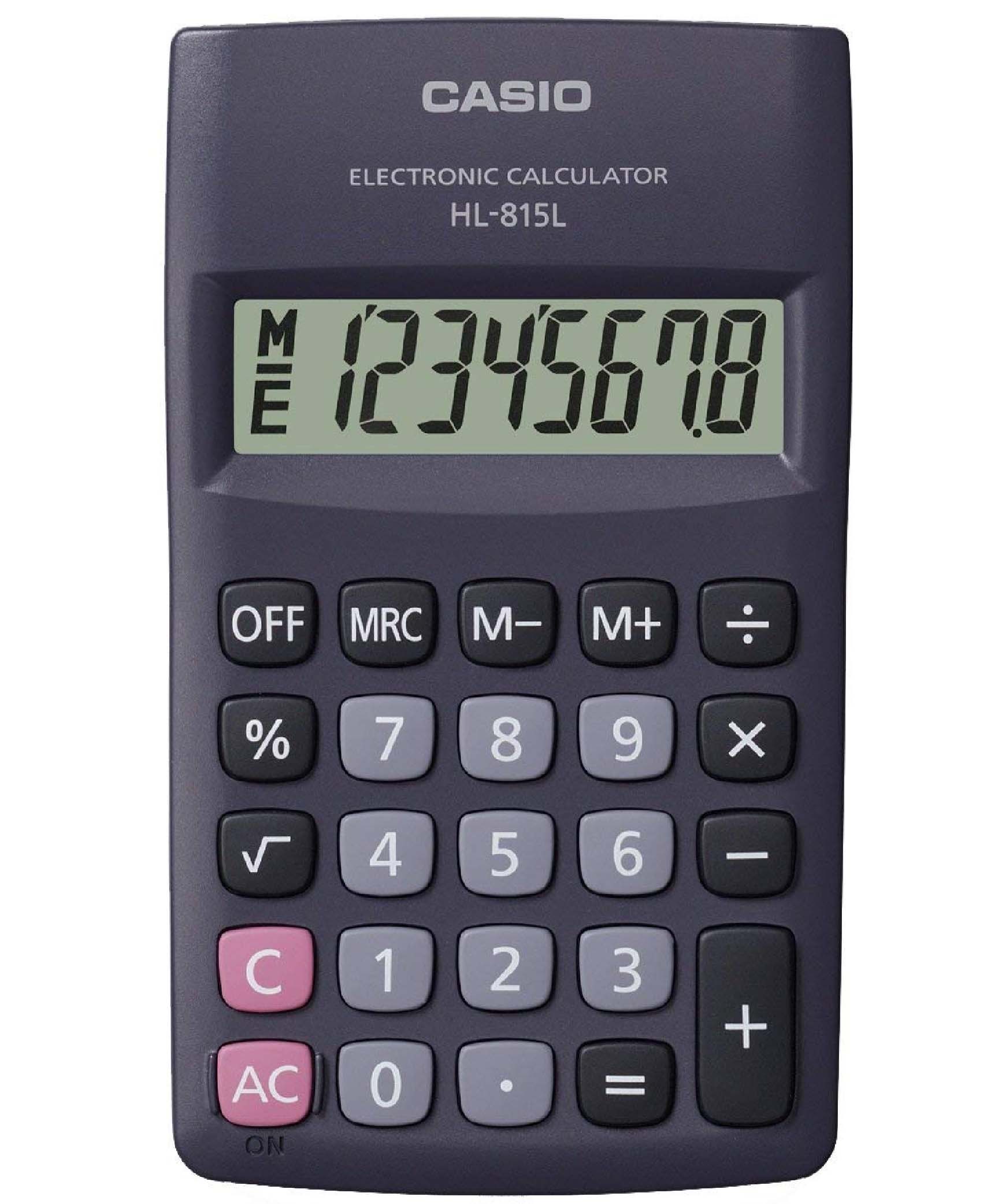 Casio Practical Portable Calculator, HL815