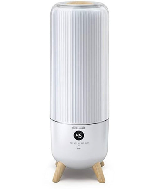 Black+Decker, 6 L Digital Humidifier with Remote Control, White, HM6000-B5 Humidifier BL-HM6000-B5