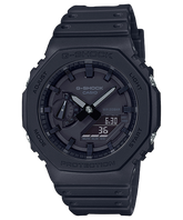G-Shock Men's Watch Analog & Digital Combo, Black Dial Black Resin Band, GA-2100-1A1DR