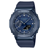 G-Shock Analog & Digital, Blue Dial Blue Resin Band Watch for Men, GM-2100N-2ADR