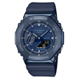 G-Shock Analog & Digital, Blue Dial Blue Resin Band Watch for Men, GM-2100N-2ADR