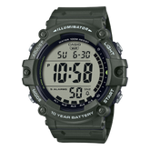 Casio Men's watch Digital, Black Dial Black Resin Strap, AE-1500WHX-3AVD