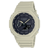G-Shock Men's Watch Analog & Digital Combo Off-White Resin Band, GA-2100-5ADR