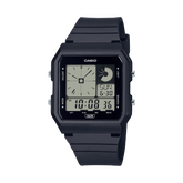 Casio Unisex Watch Digital Display, Black Dial Black Resin Strap, LF-20W-1ADF
