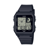 Casio Unisex Watch Digital Display, Black Dial Black Resin Strap, LF-20W-1ADF