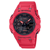 G-Shock Analog & Digital, Black Dial Red Resin Band Watch for Men, GA-B001-4ADR