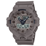 G-Shock Men's Watch Analog & Digital, Brown Dial Brown Resin Strap, GA-700NC-5ADR