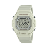 Casio Women's Watch Digital, White Dial White Resin Strap, LWS-2200H-8AVDF