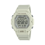 Casio Women's Watch Digital, White Dial White Resin Strap, LWS-2200H-8AVDF