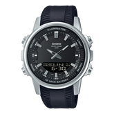 Casio Men's watch, Black Dial Black Resin Strap, AMW-880-1AVDF