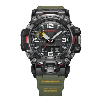 G-Shock Mudmaster Solar Triple Sensor Black Dial Men's Watch, GWG-2000-1A3DR