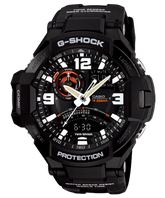 G-Shock Gravitymaster Twin Sensor Black Dial Men's Watch, GA-1000-1ADR