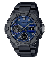 G-Shock Solar powered Smartphone Link, Blue Dial Black Metal Band Watch for Men, GST-B400BD-1A2DR