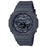 G-Shock Men's Watch Analog & Digital, Black Dial Black Resin Band, GA-2100CA-8A