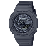 G-Shock Men's Watch Analog & Digital, Black Dial Black Resin Band, GA-2100CA-8A