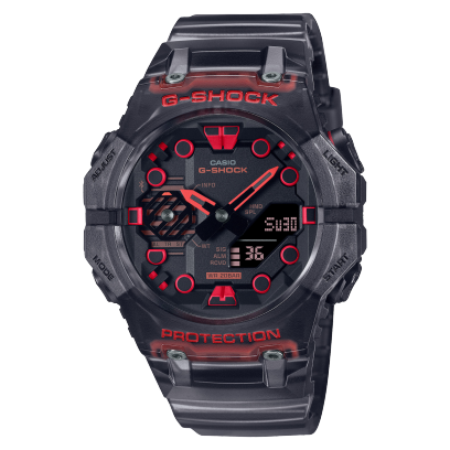 G-Shock, Analog & Digital, Black Dial Black Resin Band Watch for Men, GA-B001G-1ADR