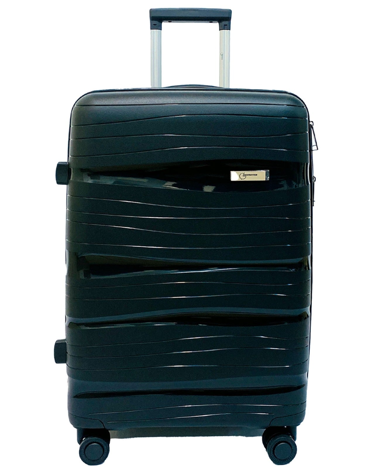 Globetrotter Boston 65cm Black 8w Hard Top Trolley, BOSTON65BLK