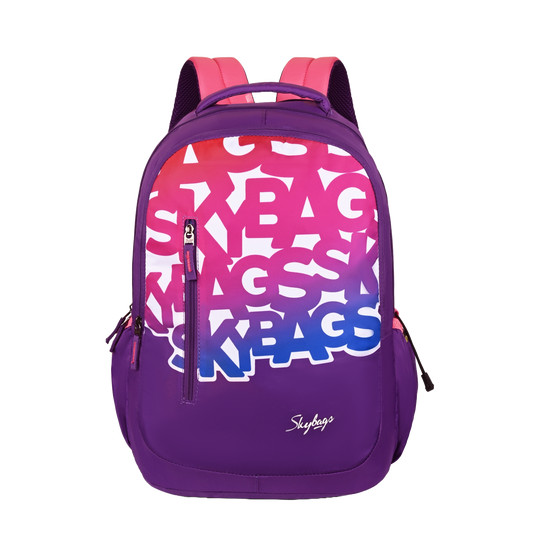 Skybags purple backpack
