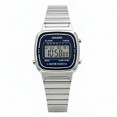Casio men analog watch, blue dial with comfortable strap, model CS-LA670WA-2DF, Bahrain