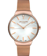 Lee Cooper LE-LC07343.430 silver dial women watch