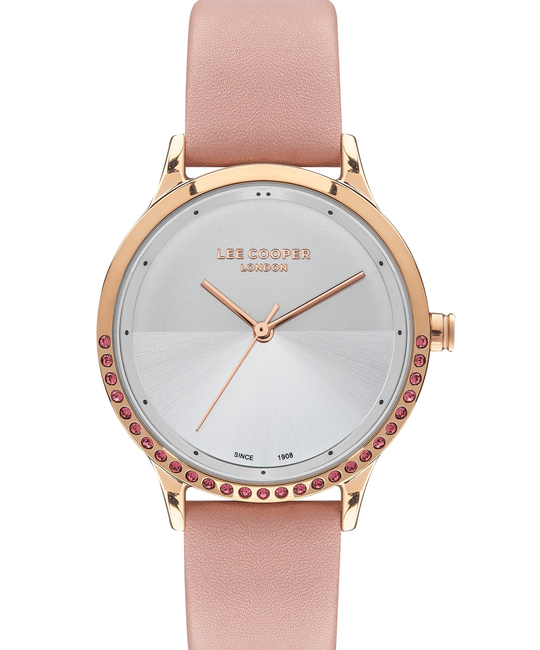 Lee Cooper LE-LC07464.437 silver dial women watch