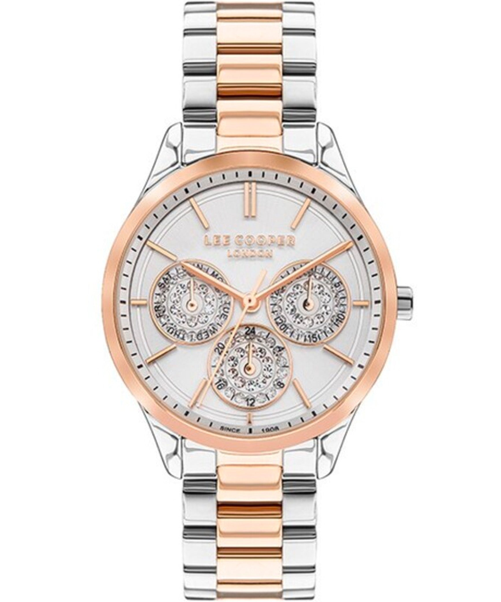 Lee Cooper LE-LC07471.530 silver dial women watch