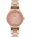 Lee Cooper  Women's Analog Rose Gold Dial Rose Gold Stainless Steel Strap Watch, LC07480.420