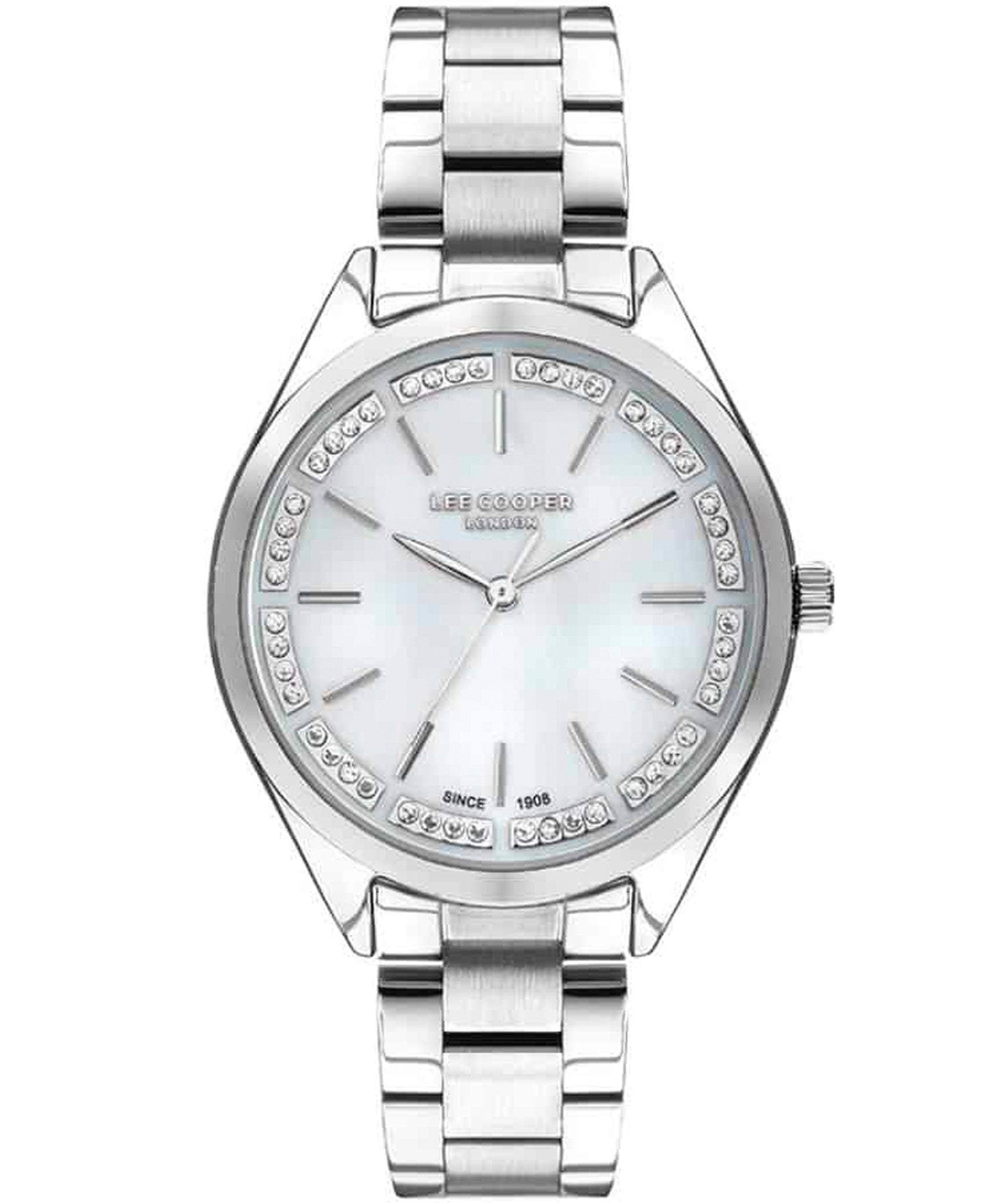 Lee Cooper LE-LC07497.330 silver dial women watch