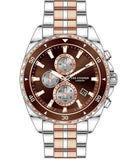 Lee Cooper, Men's, Analog Watch, Brown Dial, with Stainless Steel Band, LE-LC07515.560