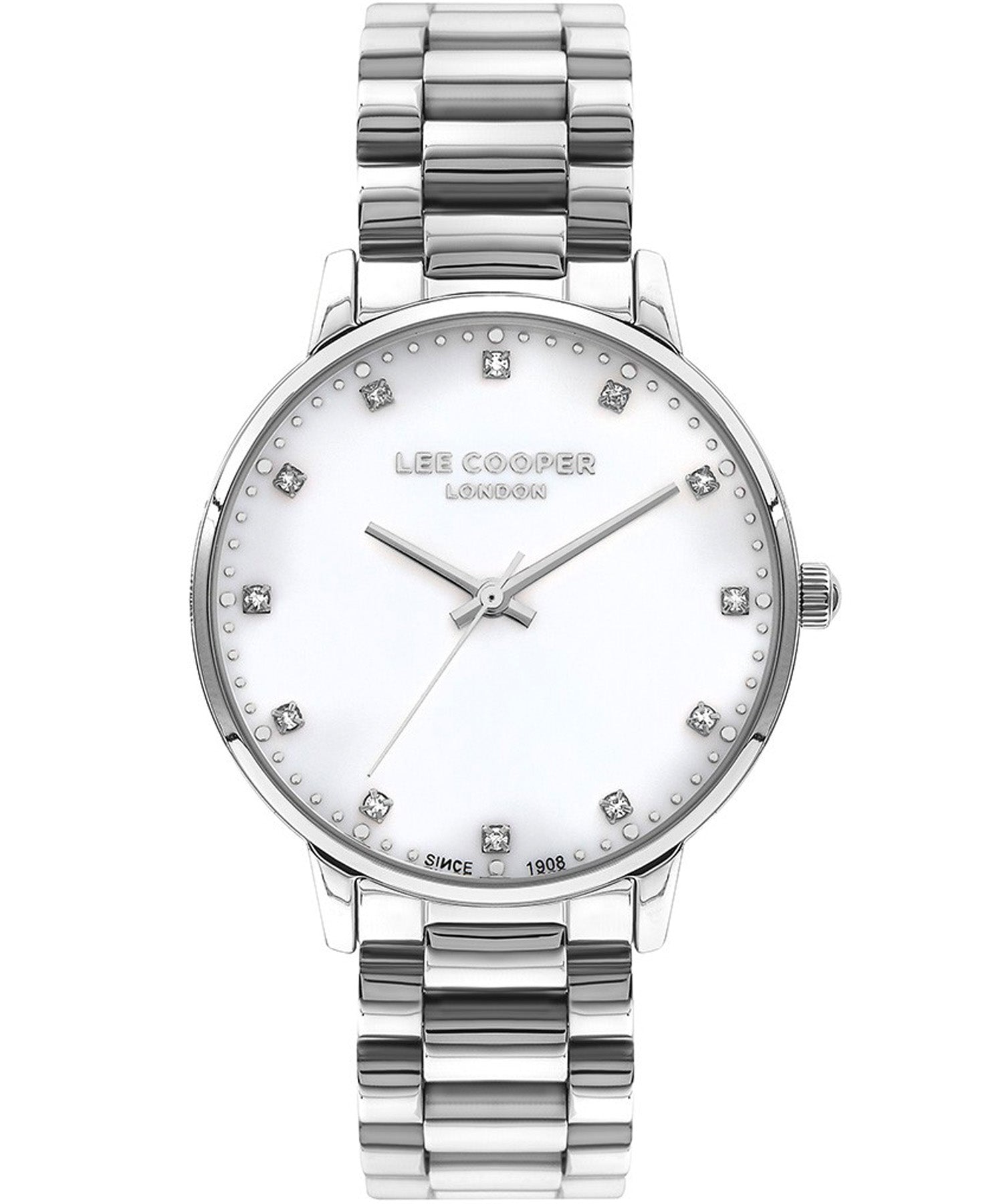 Lee Cooper, Men's, Analog Watch, Silver Dial, LE-LC07548.320