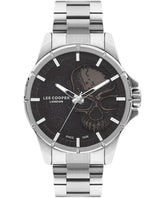 Lee Cooper Men's Watch Black Dial Silver Metal Strap, LC07573.350