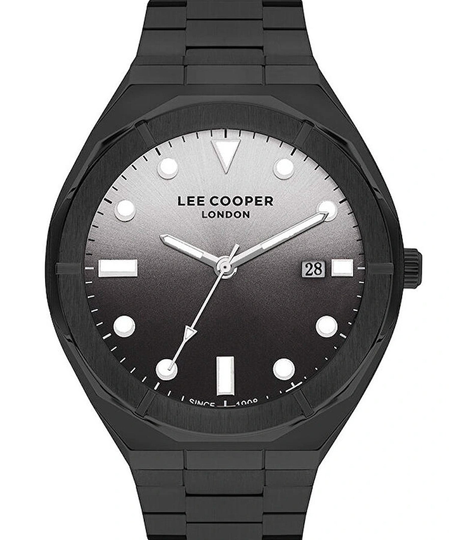 Lee Cooper Women's Watch Multicolor Dial Black Metal Strap, LC07577.650