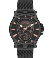 Lee Cooper Men's Watch Grey Dial Grey Mesh Strap, LC07587.060