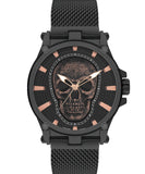 Lee Cooper Men's Watch Grey Dial Grey Mesh Strap, LC07587.060