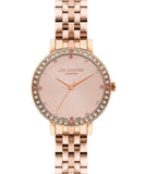 Lee Cooper Women's Watch Bronze Dial Bronze Metal Strap, LC07590.410
