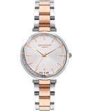 Lee Cooper Women's Watch Silver Dial Two Toned Metal Strap, LC07603.530