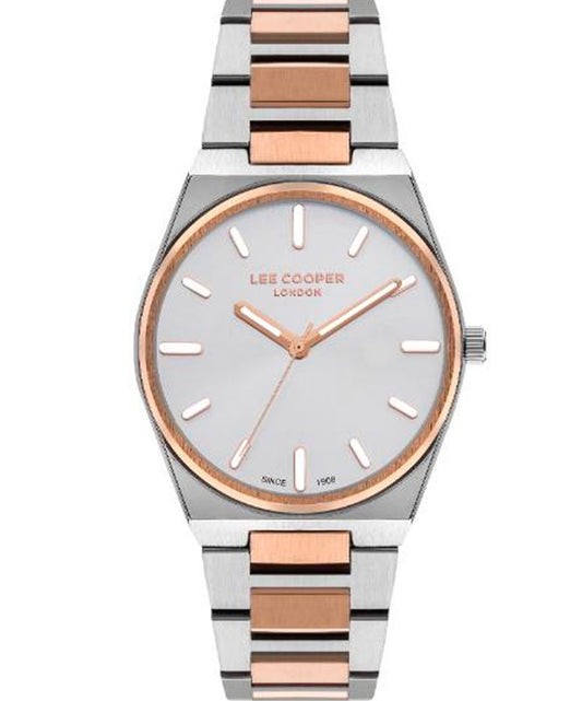 Lee Cooper, Men's, Analog Watch, Silver Dial, LE-LC07609.530