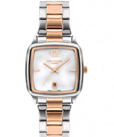 Lee Cooper Women's Watch Silver Dial Two Toned Metal Strap, LC07612.520