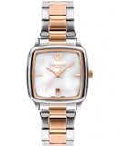 Lee Cooper Women's Watch Silver Dial Two Toned Metal Strap, LC07612.520