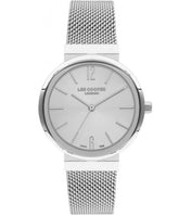 Lee Cooper Women's Watch Silver Dial Silver Stainless Steel Strap, LC07623.330