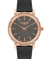 Lee Cooper Women's Watch Grey Dial Grey Mesh Strap, LC07687.460