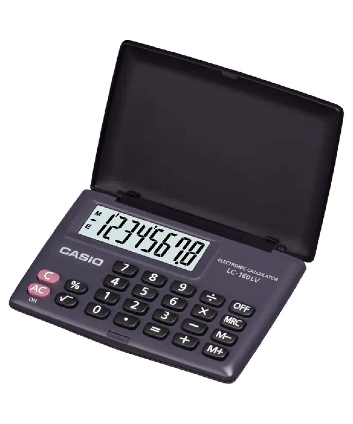 Casio Practical Dual Leaf Type Calculator, LC160