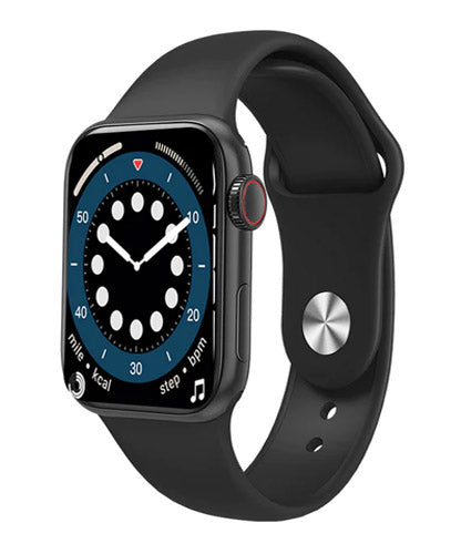 Lee Cooper Unisex Digital Smart Watch Black Silicone Strap, LC.SM.2.601