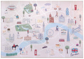 Milk It Baby London Play Mat, City Tour Collection 100% TPU Foam Non Toxic Reversible Mat, MI-LONDONPM