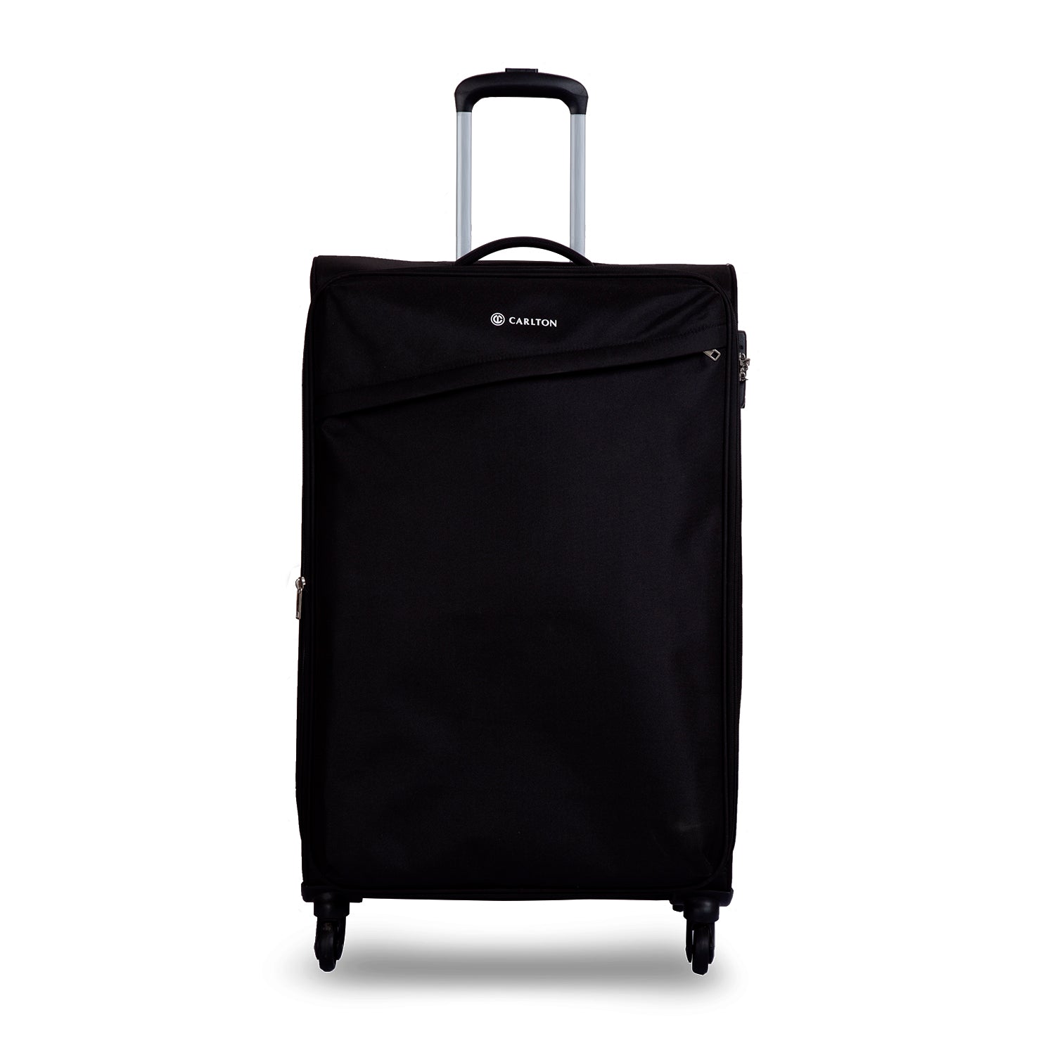 Carlton Lords 55cm, 4 Wheel Spinner Cabin Trolley, Black,LORDS55BK